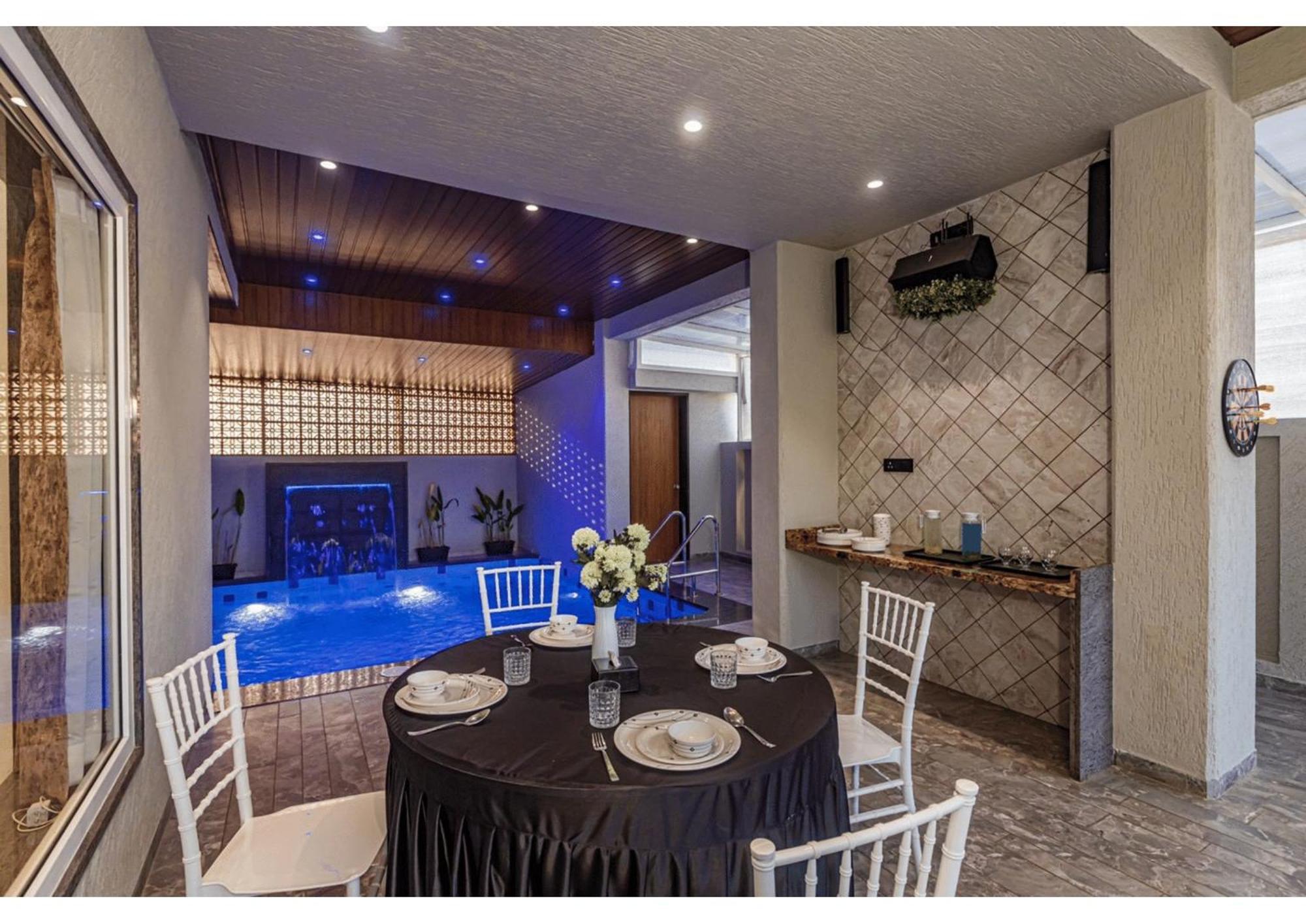 Mountain Glory 8Bhk By Tensorstays, Pool & Theater Igatpuri Exterior foto