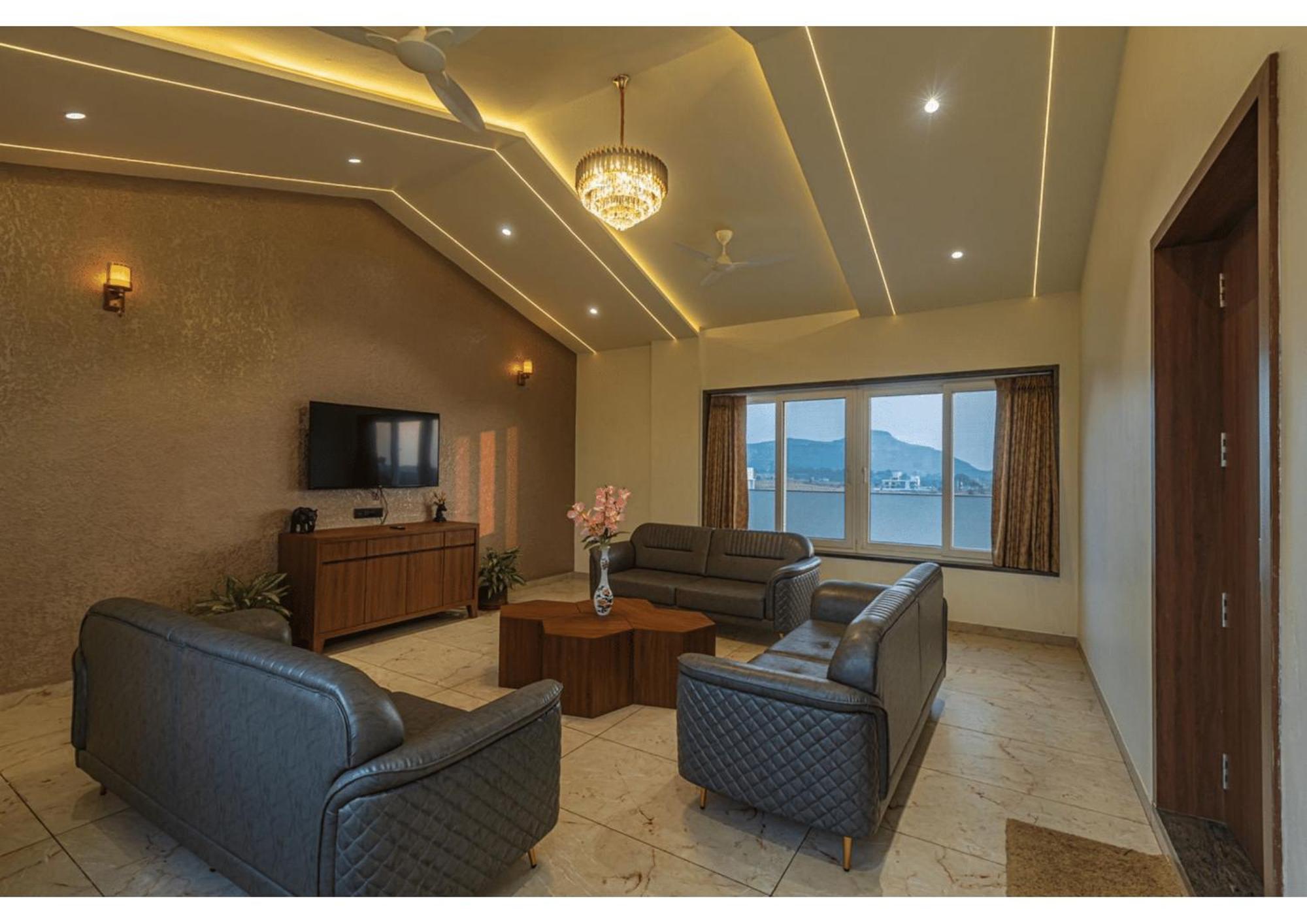 Mountain Glory 8Bhk By Tensorstays, Pool & Theater Igatpuri Exterior foto